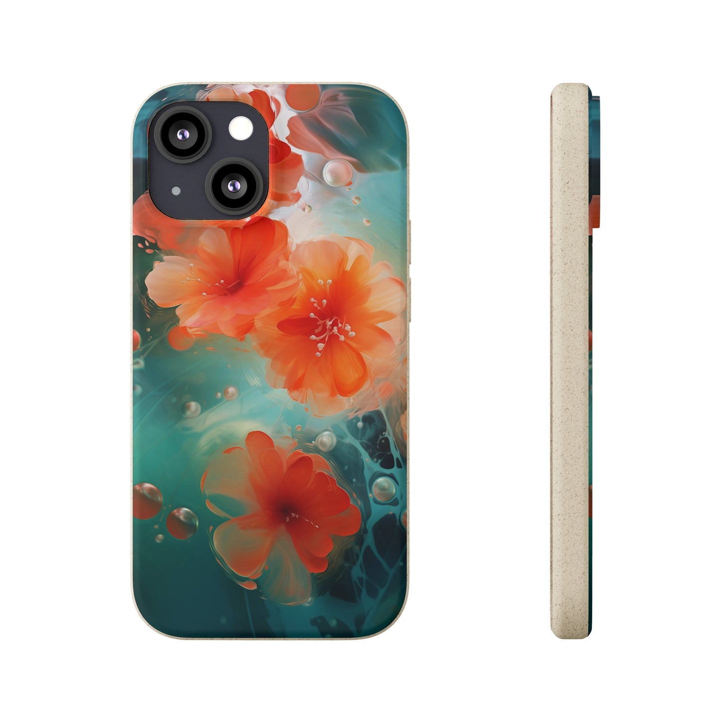 Flower painting Biodegradable Case