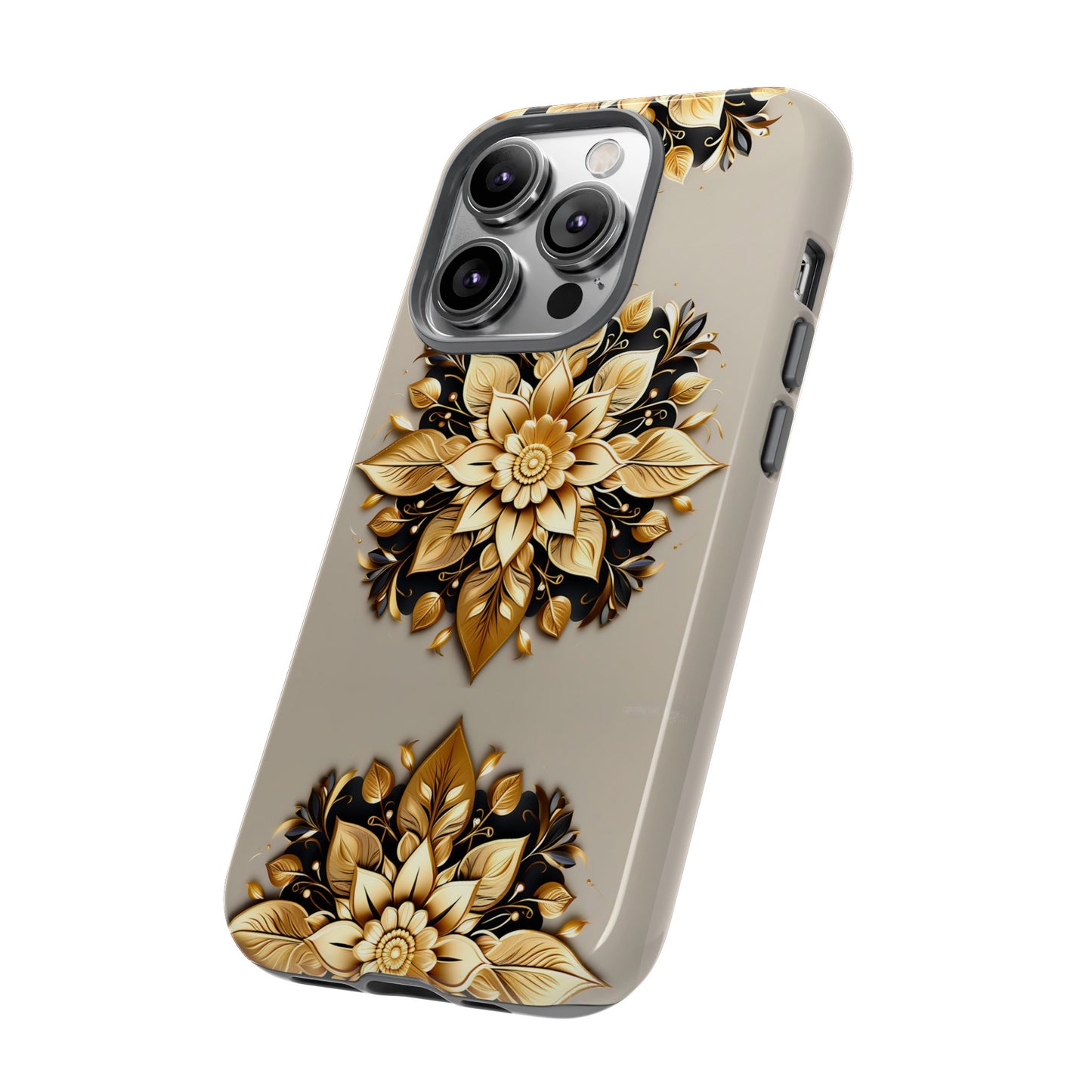 Golden Flower Tough Case