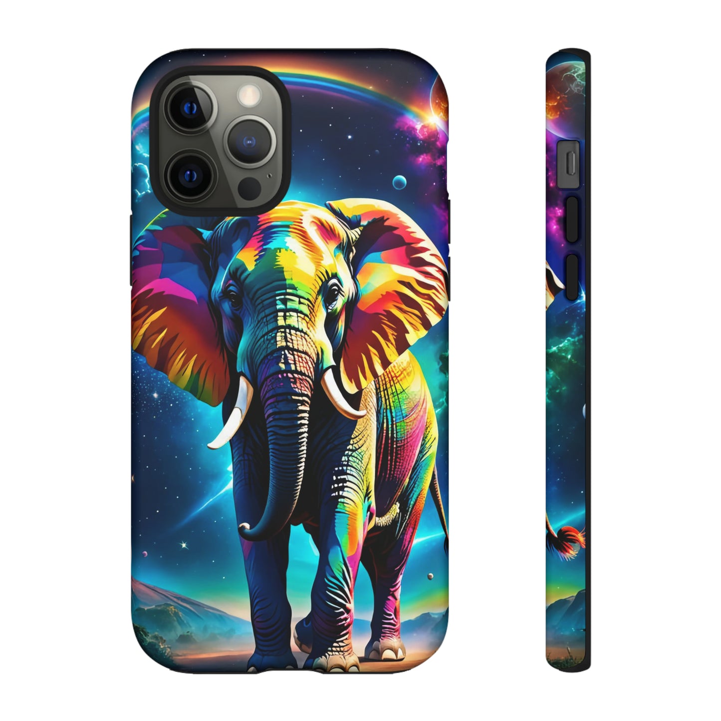 Psychedelic Elephant Tough Case