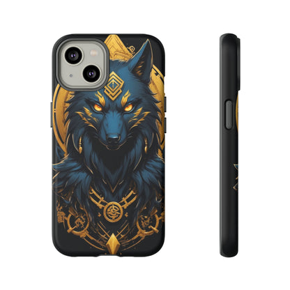 Golden wolf Tough Case