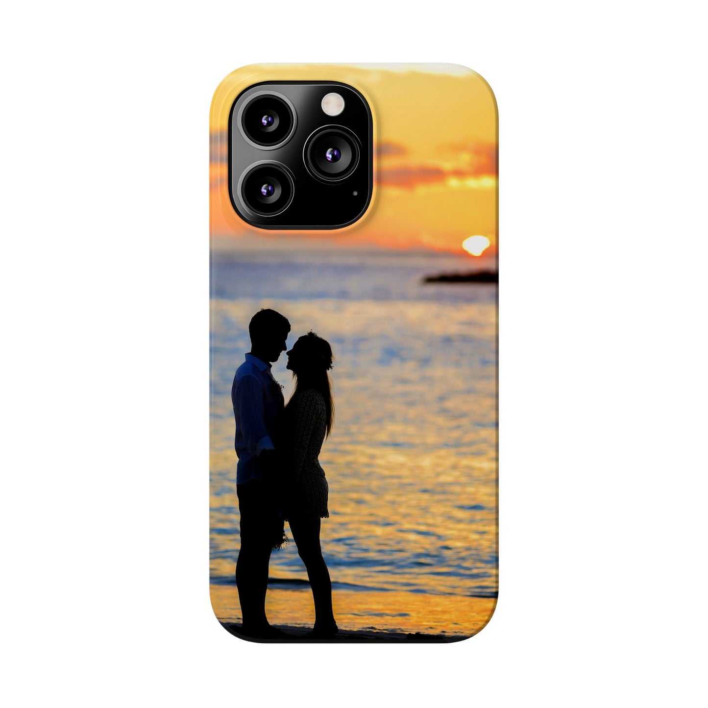 Beach Love Slim Phone Case