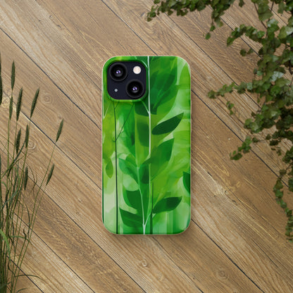 Leafy Elegance Biodegradable Case