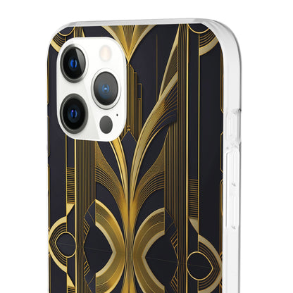 Abstract Golden Flexi Case