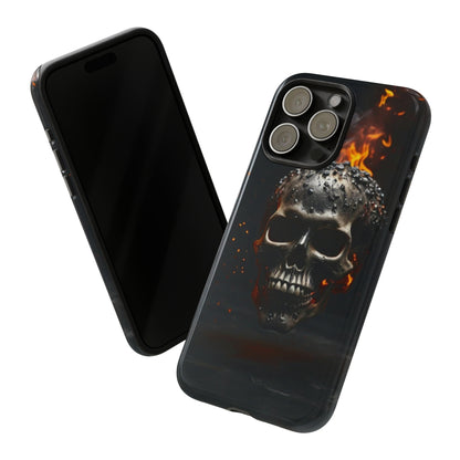 Fiery Skull Tough Case