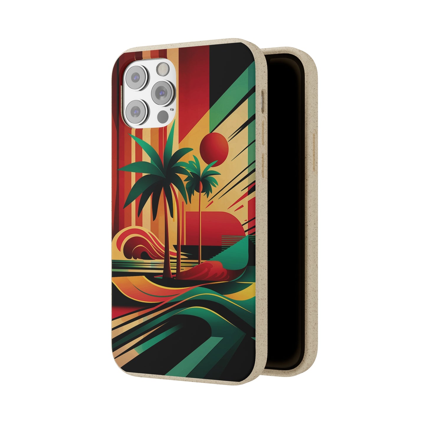 Beach Painting Biodegradable Case