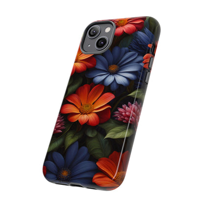 Flame Flowers Tough Case