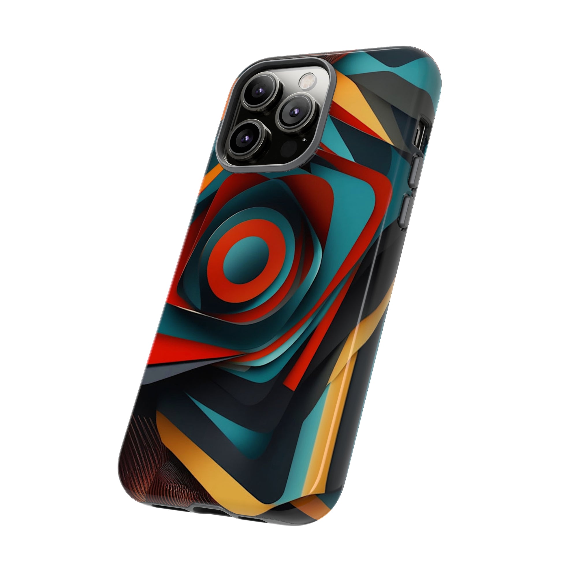 Concentric Circles Tough Case - Colorwink