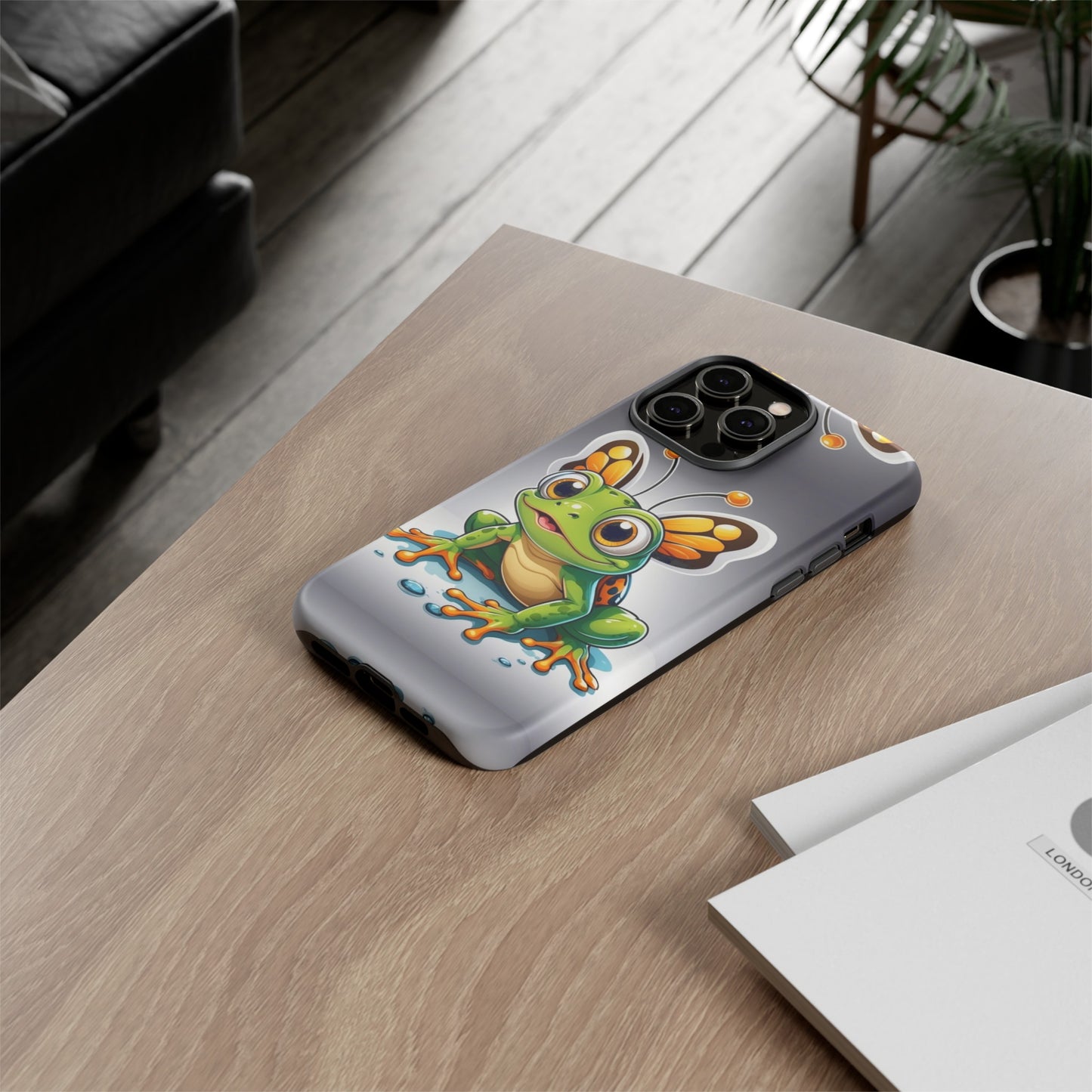 Butterfly-Frog Tough Case