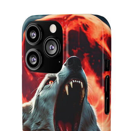 Fierce Wolf Snap Case - Colorwink