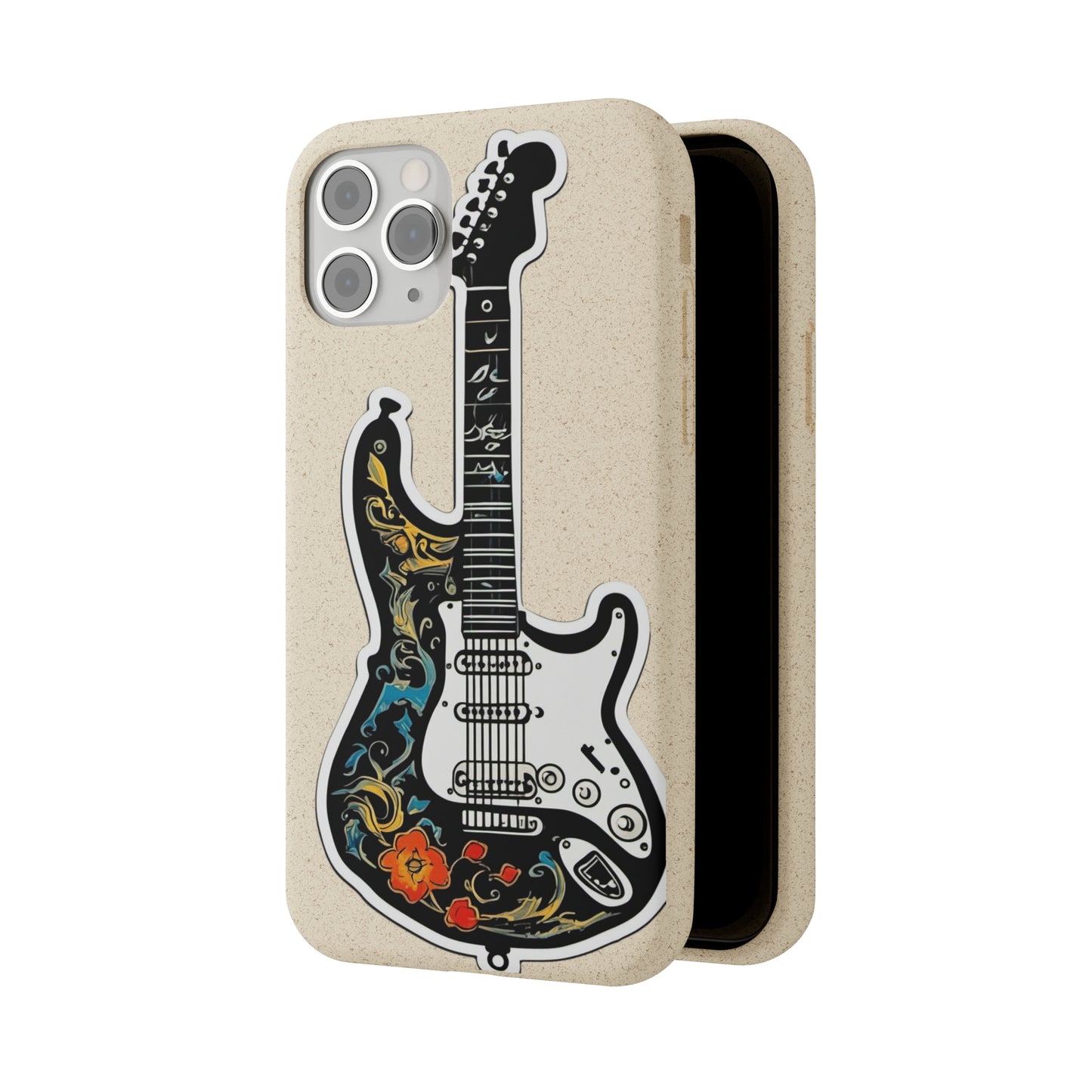 Artistic Guitar Trendy Biodegradable Cases