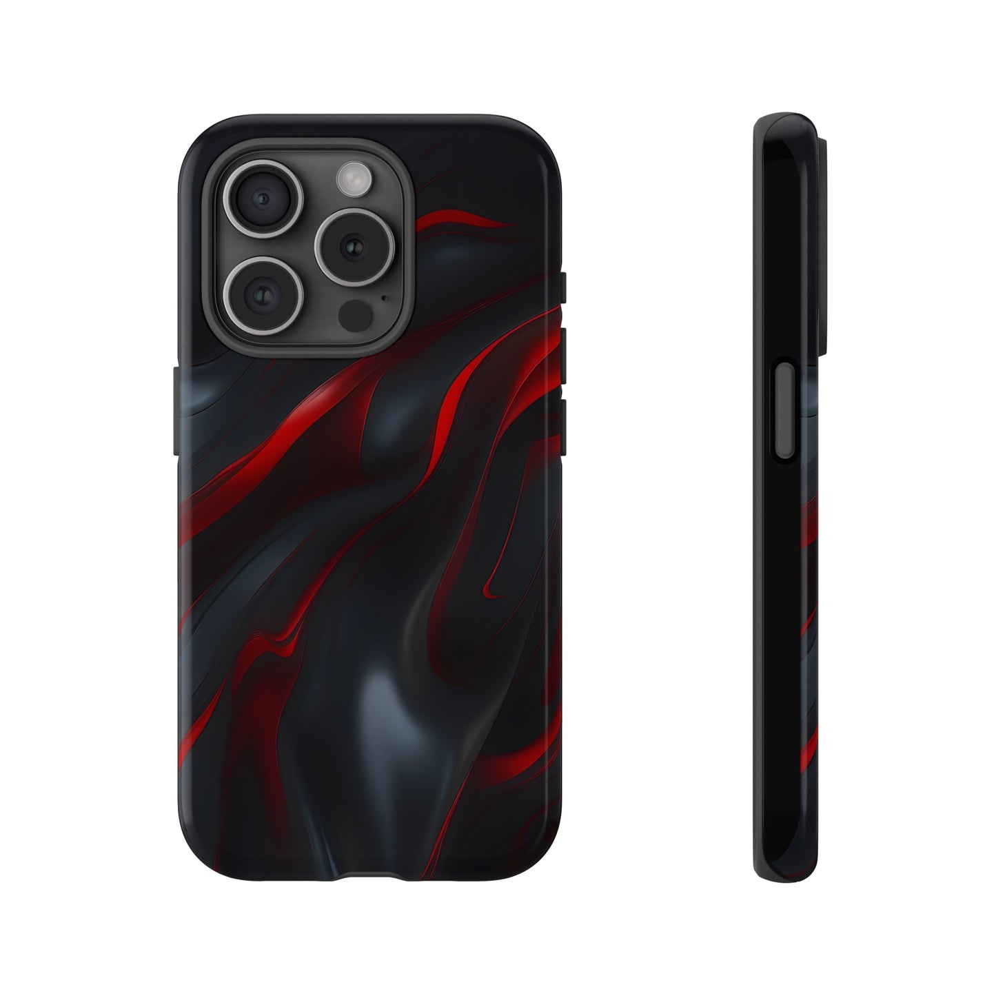 Red Black Tough Case