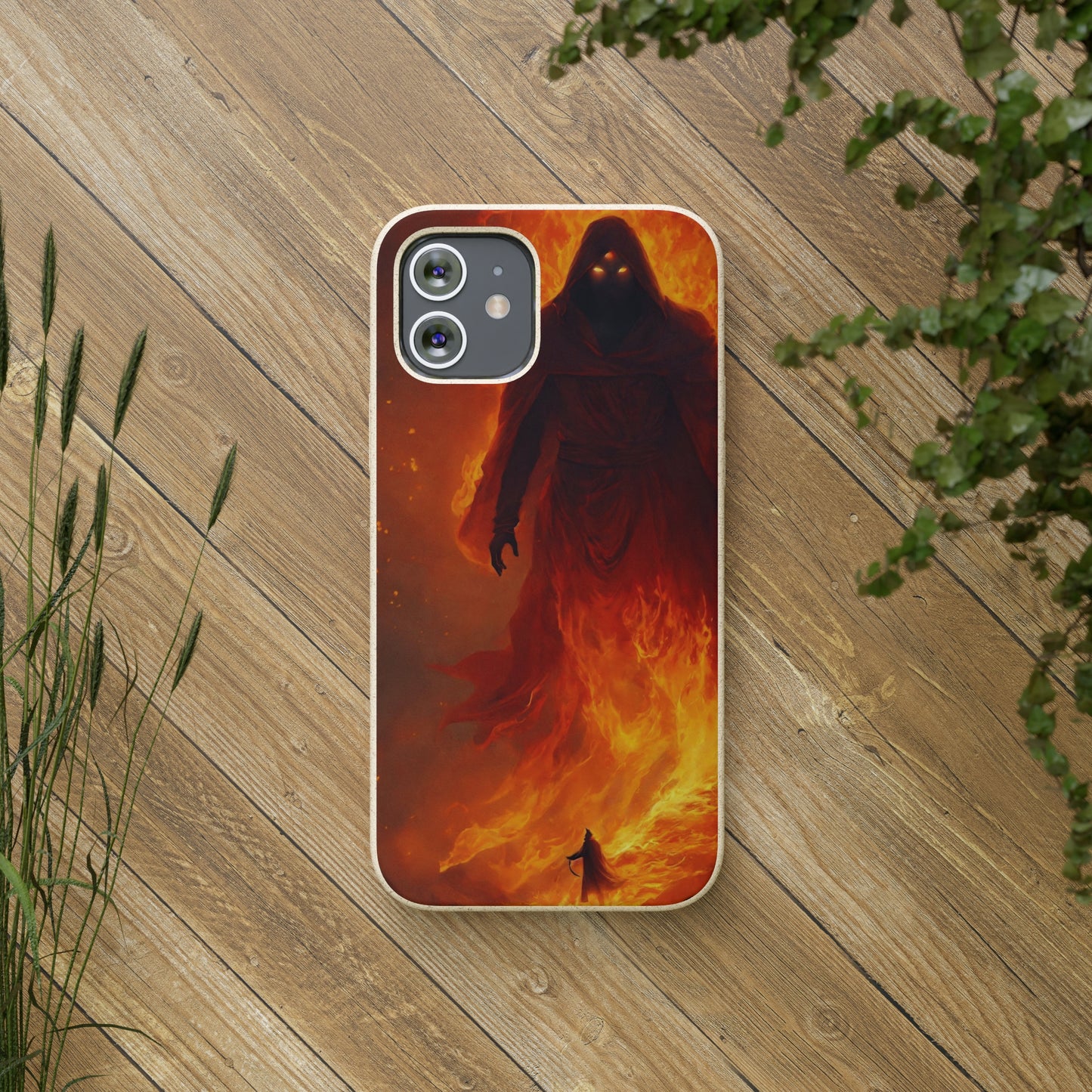 Flame Guardian Ghost Biodegradable Case