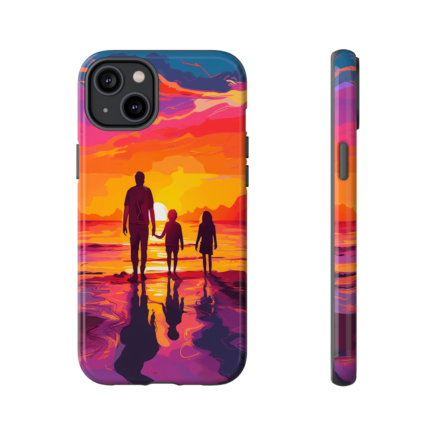 Family Sunset Tough Case