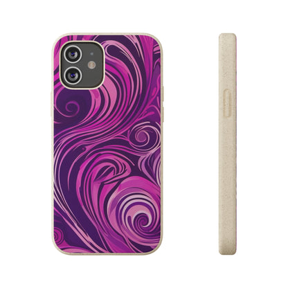 Abstract Illusions Biodegradable Case