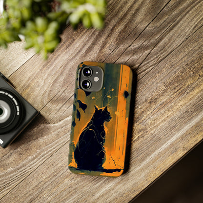 Cat Slim Phone Case - Colorwink