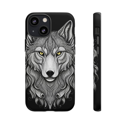 Wolf Pattern Tough Case