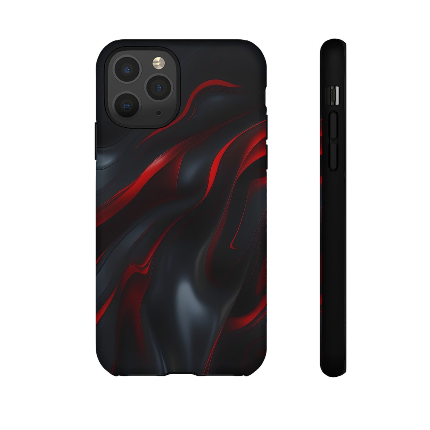 Red Black Tough Case