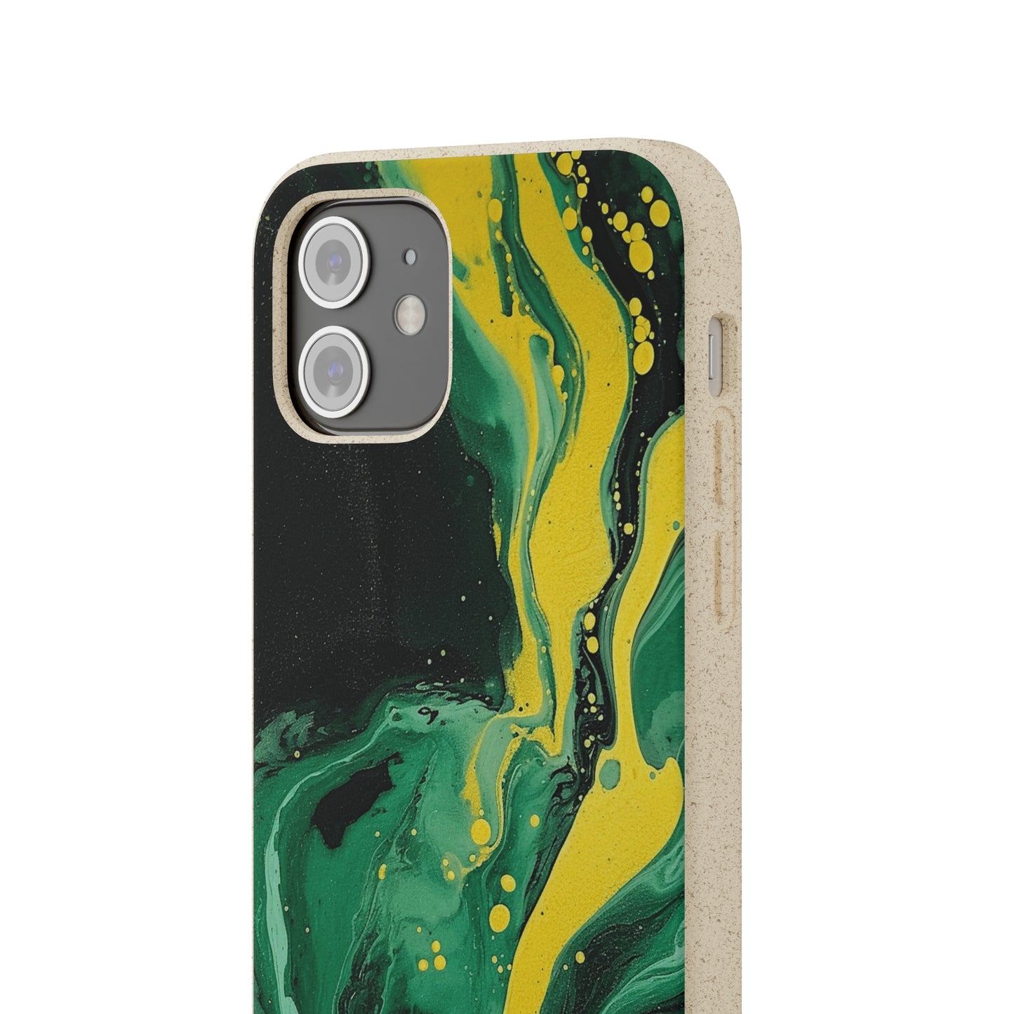 Swirling Shadows Design Biodegradable Case