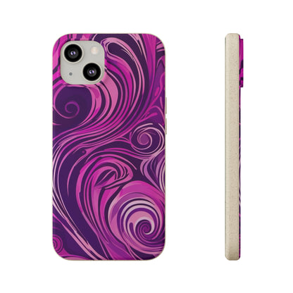 Abstract Illusions Biodegradable Case