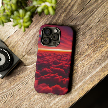 Red Clouds Tough Case