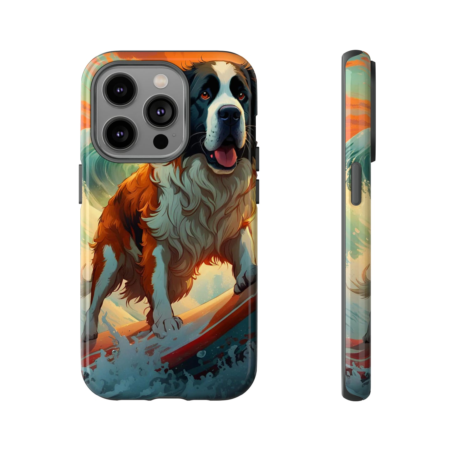 The Dog Surfer Tough Case