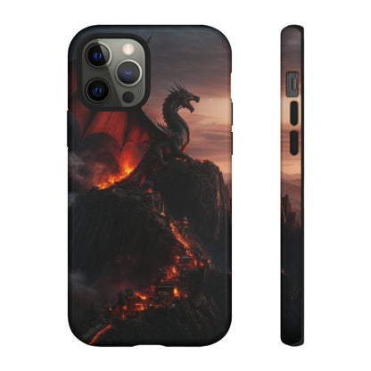 Dragon on mountain Tough Case