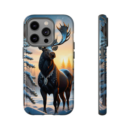 Winter Moose Tough Case