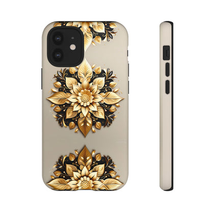 Golden Flower Tough Case