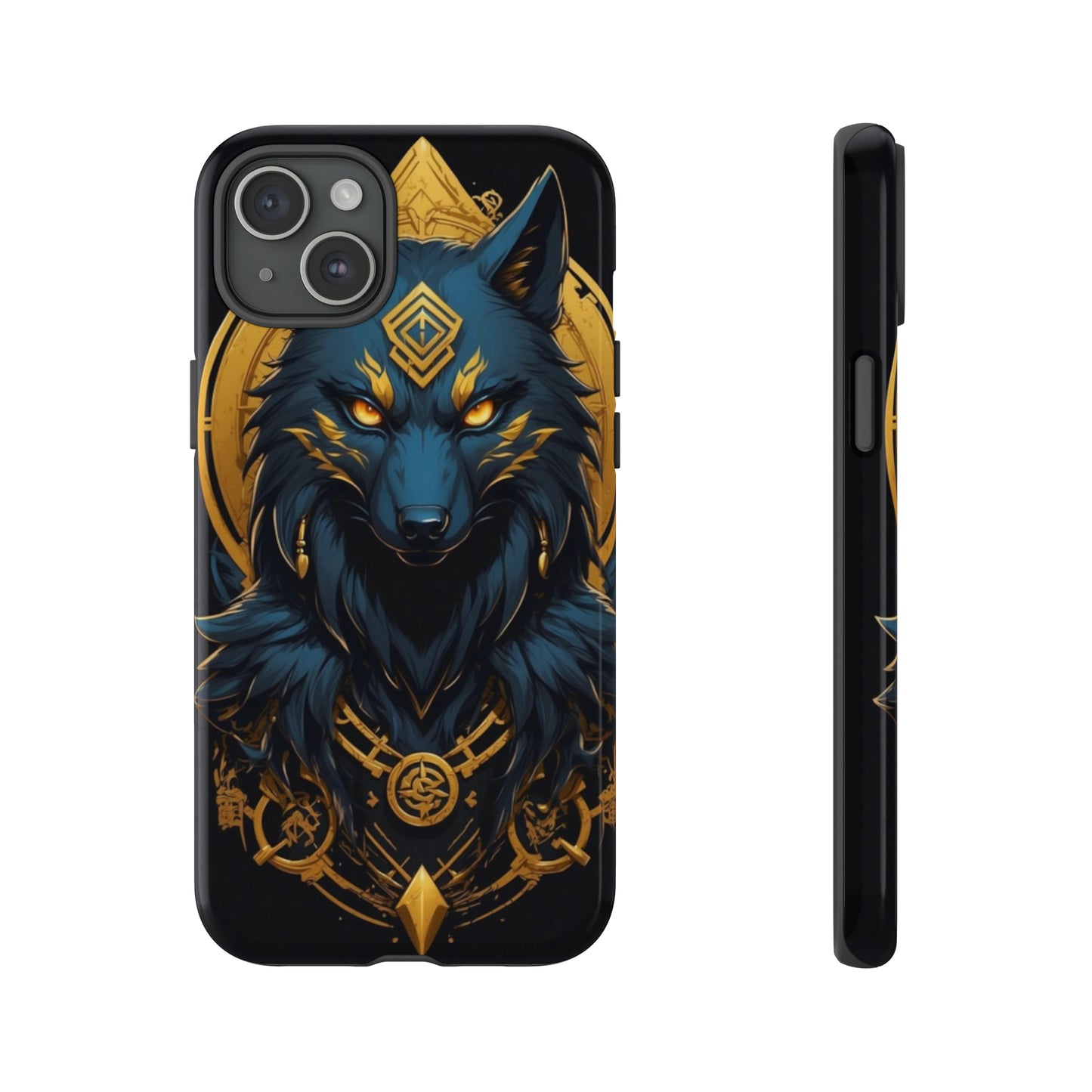 Golden wolf Tough Case