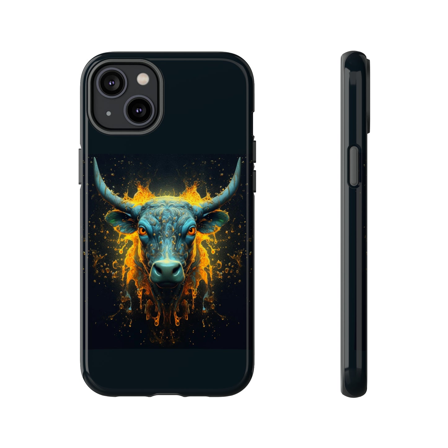 Bull Face Yellow Tough Case