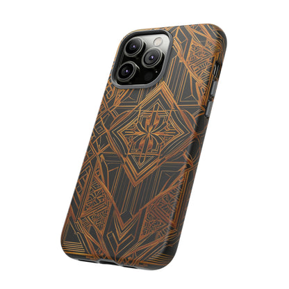 Grid Art Design Pattern Tough Case