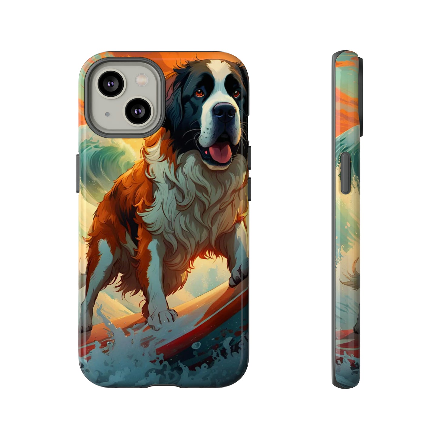 The Dog Surfer Tough Case