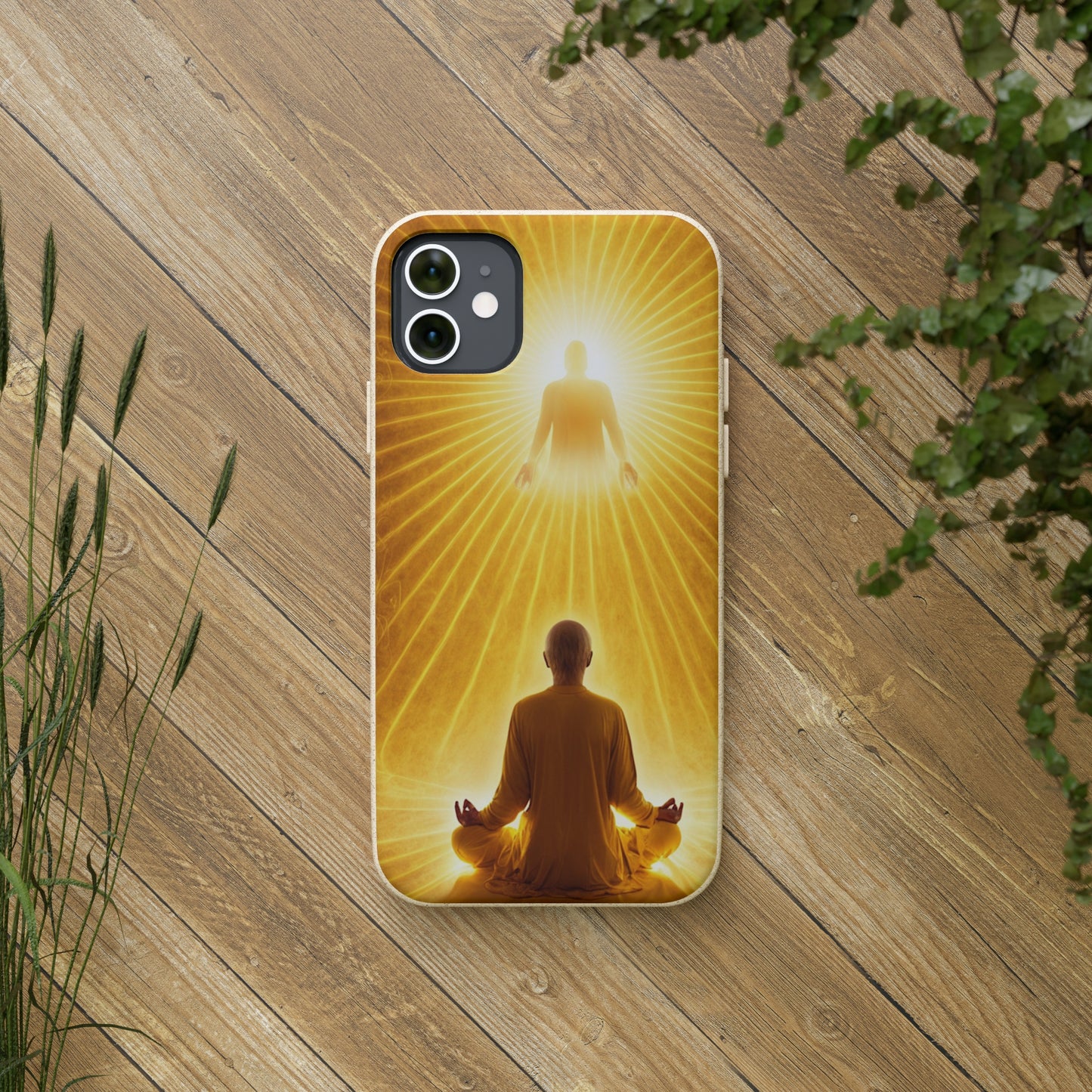 Meditative Monk Biodegradable Case