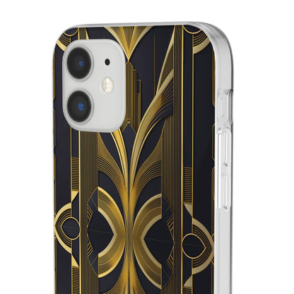 Abstract Golden Flexi Case