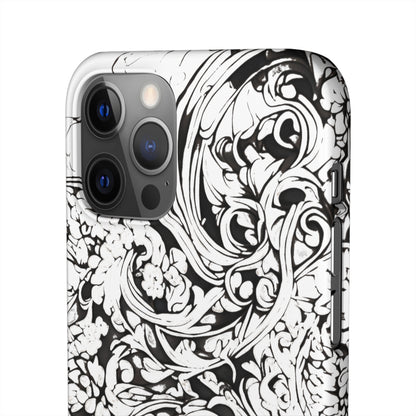 Floral Tattoo Snap Case - Colorwink