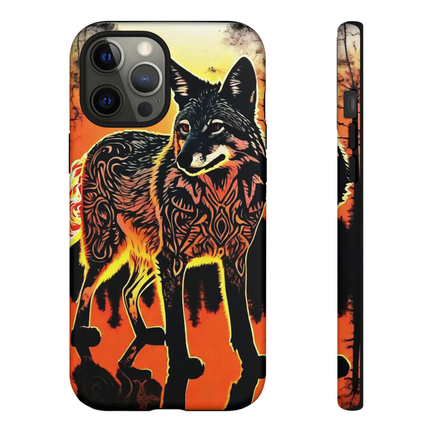 Fiery tail Tough Case