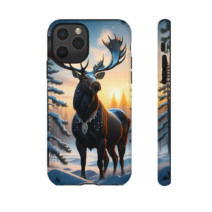 Winter Moose Tough Case