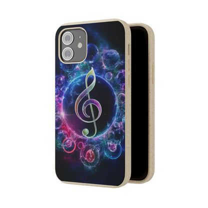 Musical Note Biodegradable Case