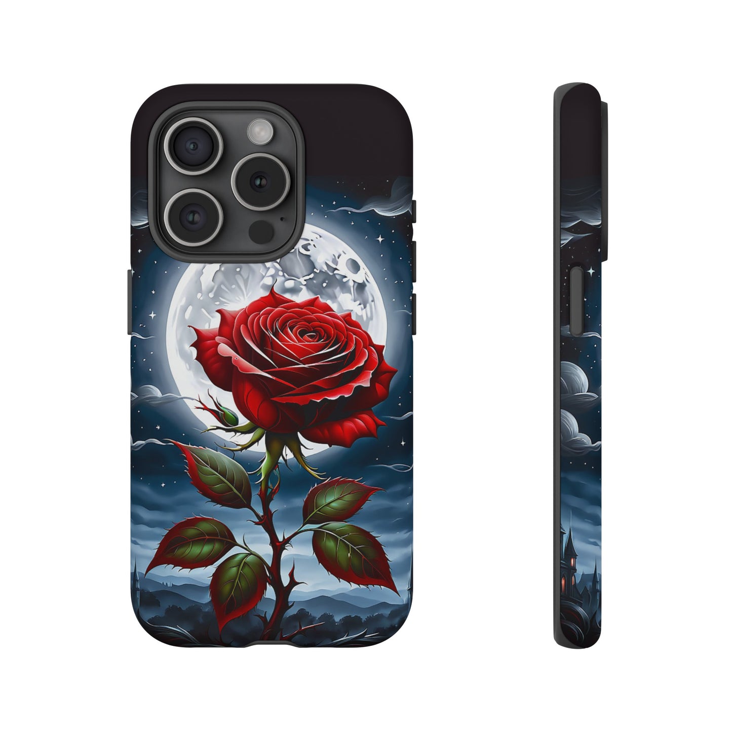 Moonlit Rose Tough Case