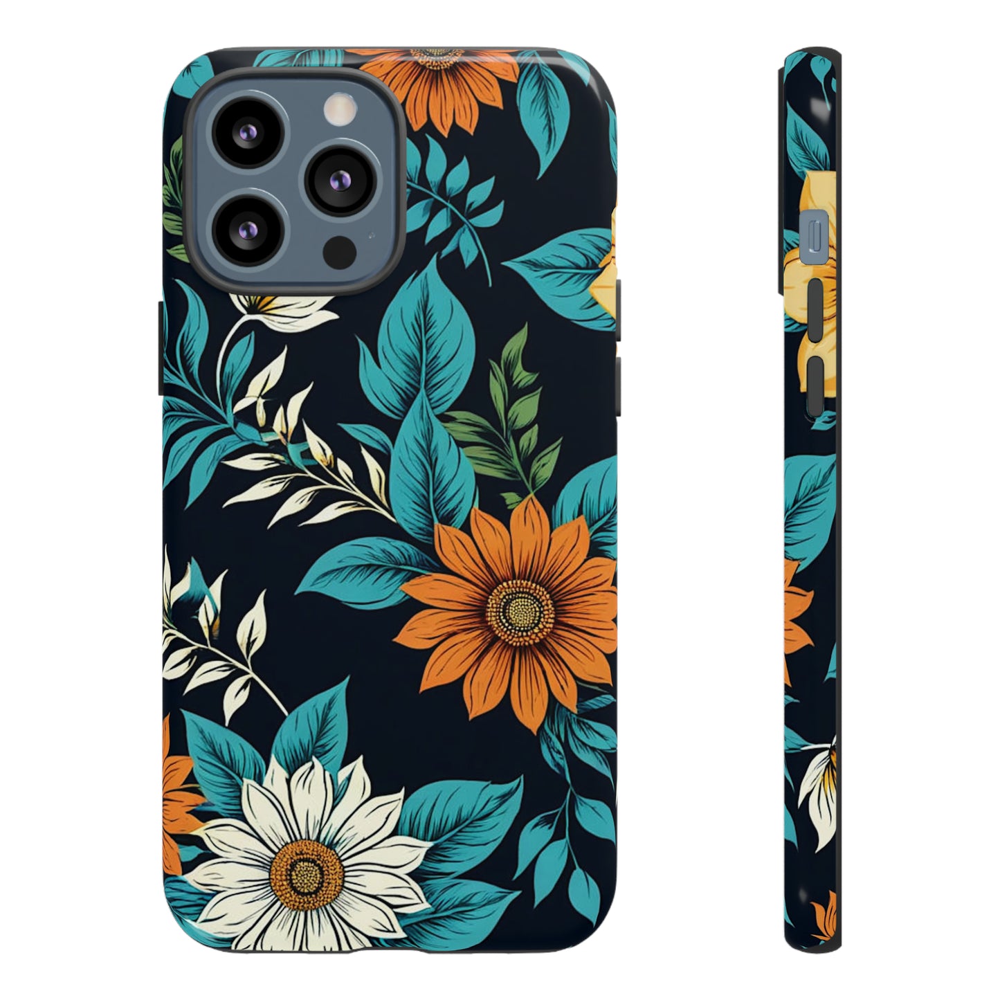 Flower Designs Pattern Tough Case