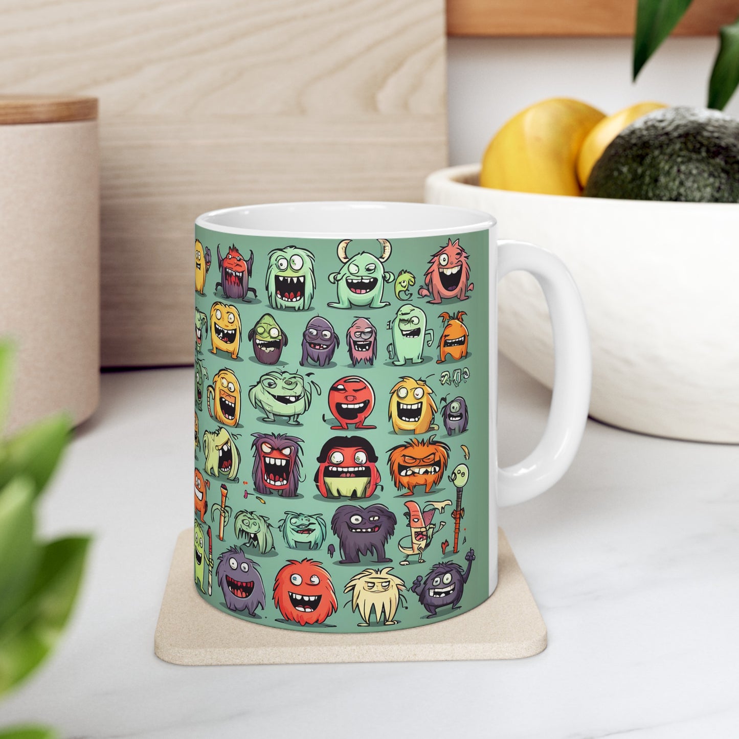 Friendly Monsters Coffee Mug