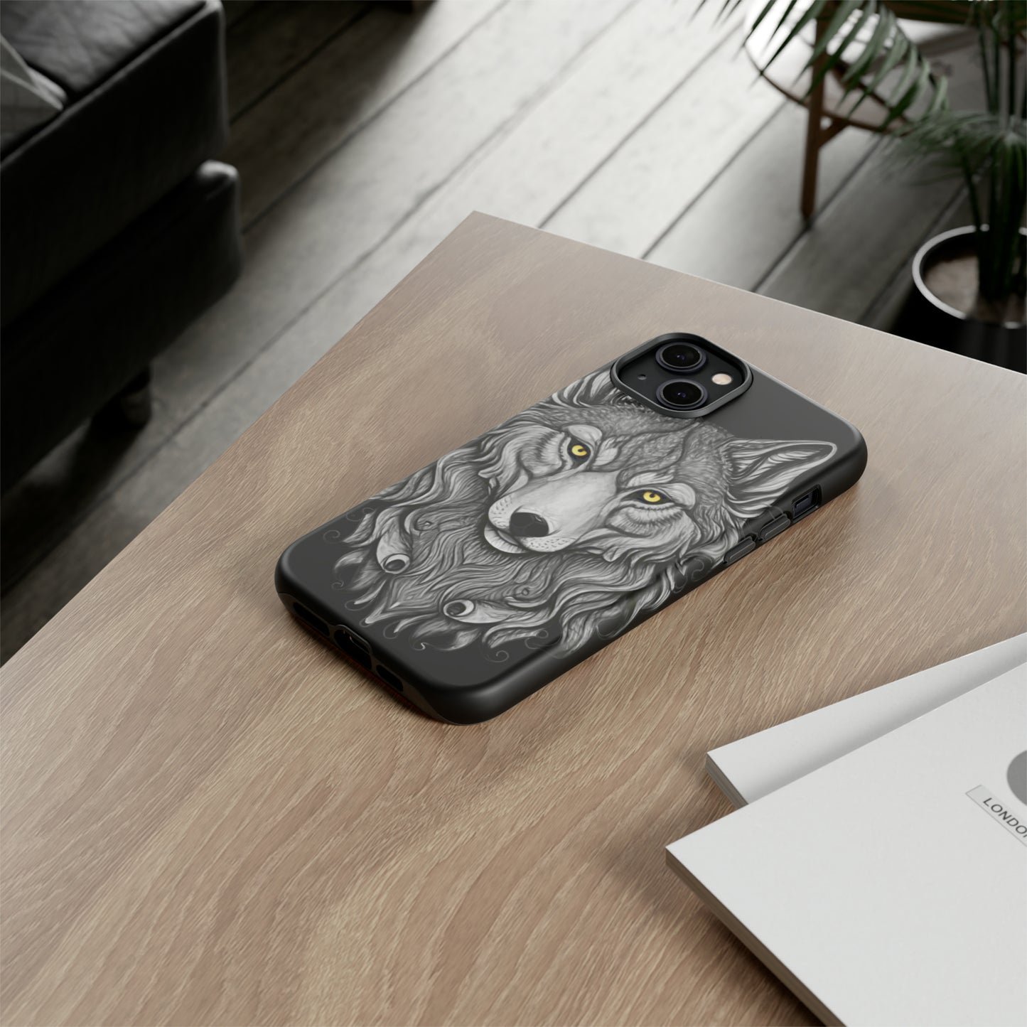 Wolf Pattern Tough Case