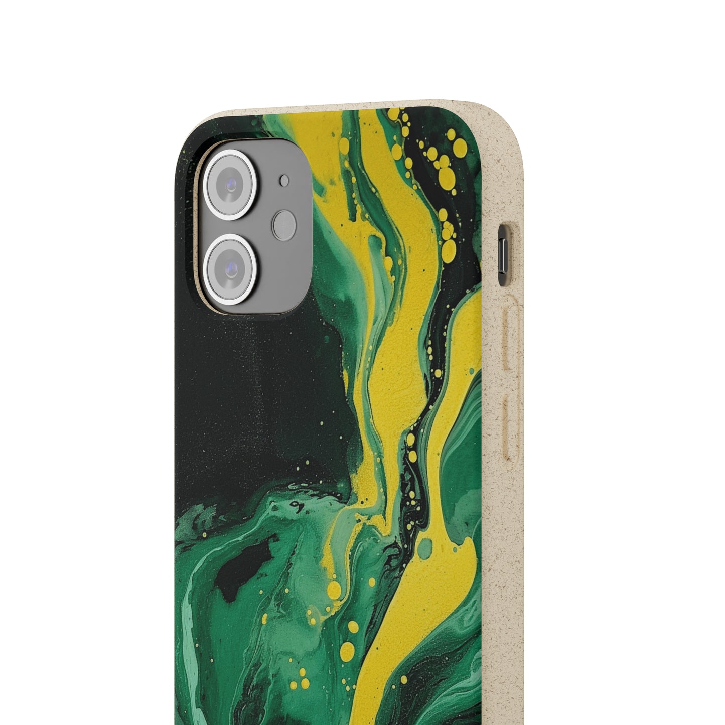 Swirling Shadows Design Biodegradable Case