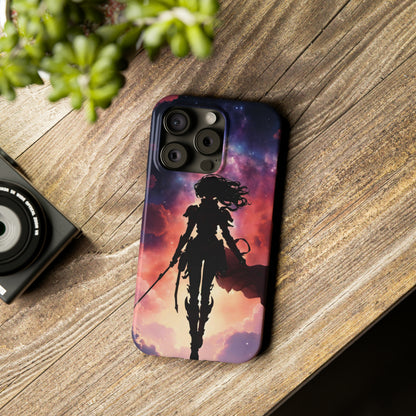 Cosmic Guardian Woman Slim Case - Colorwink