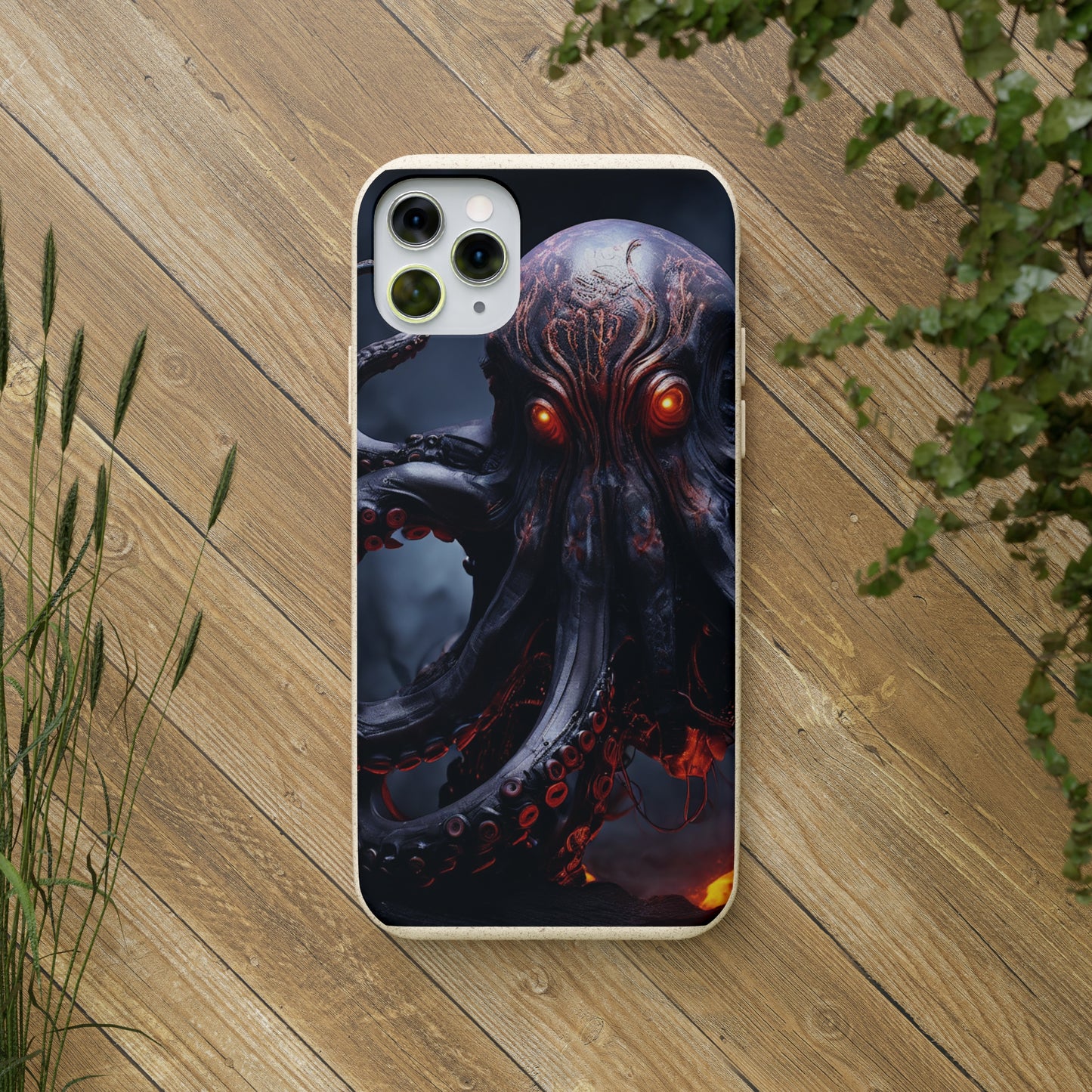 Angry Octopus Biodegradable Case