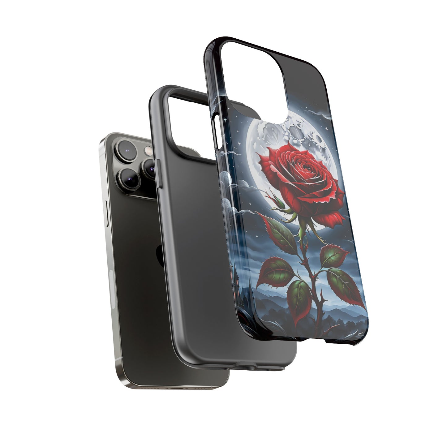 Moonlit Rose Tough Case