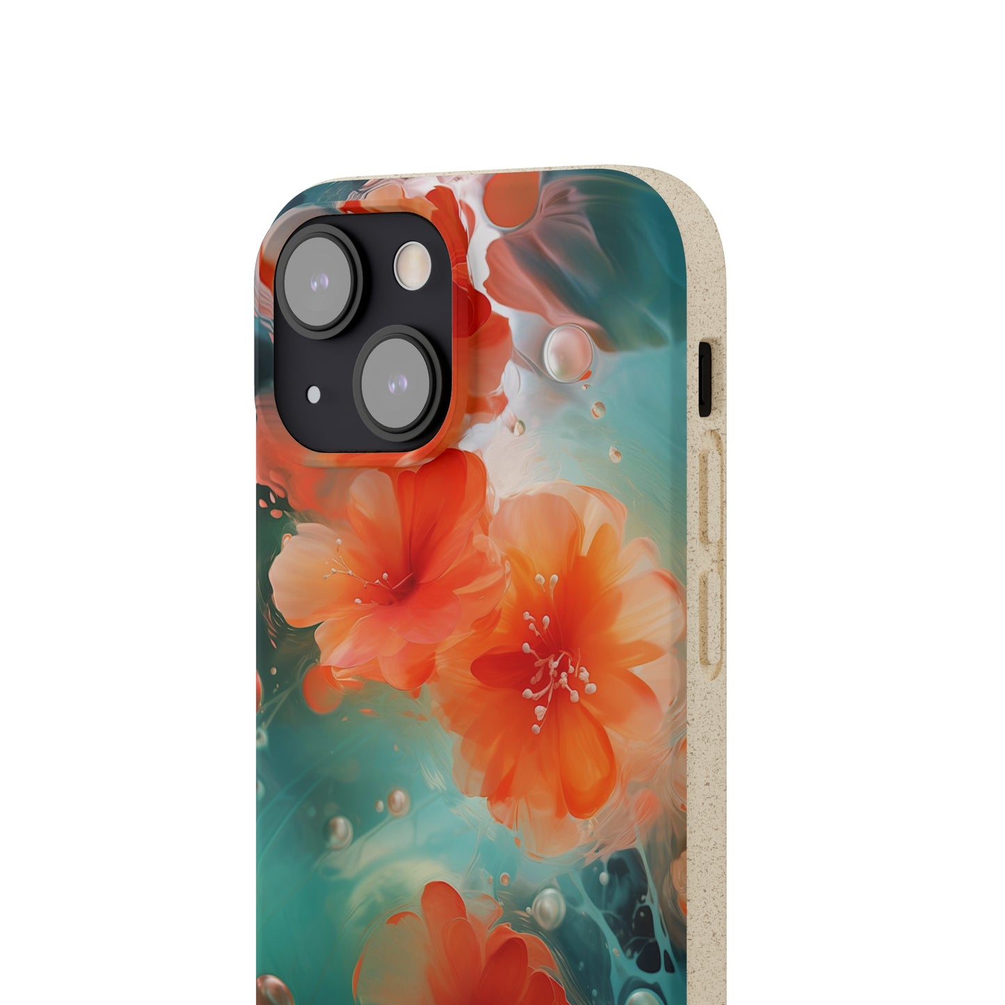 Flower painting Biodegradable Case