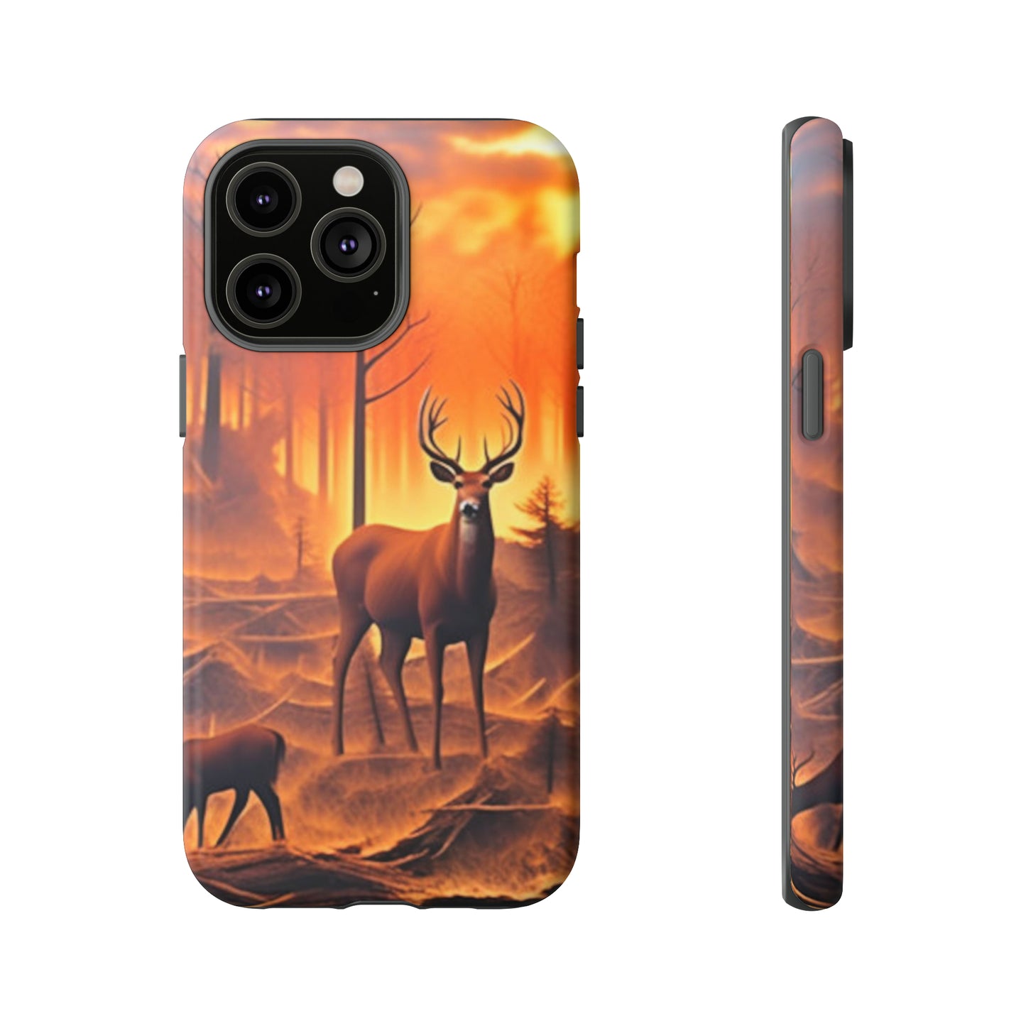 Deer Painting Tough Case