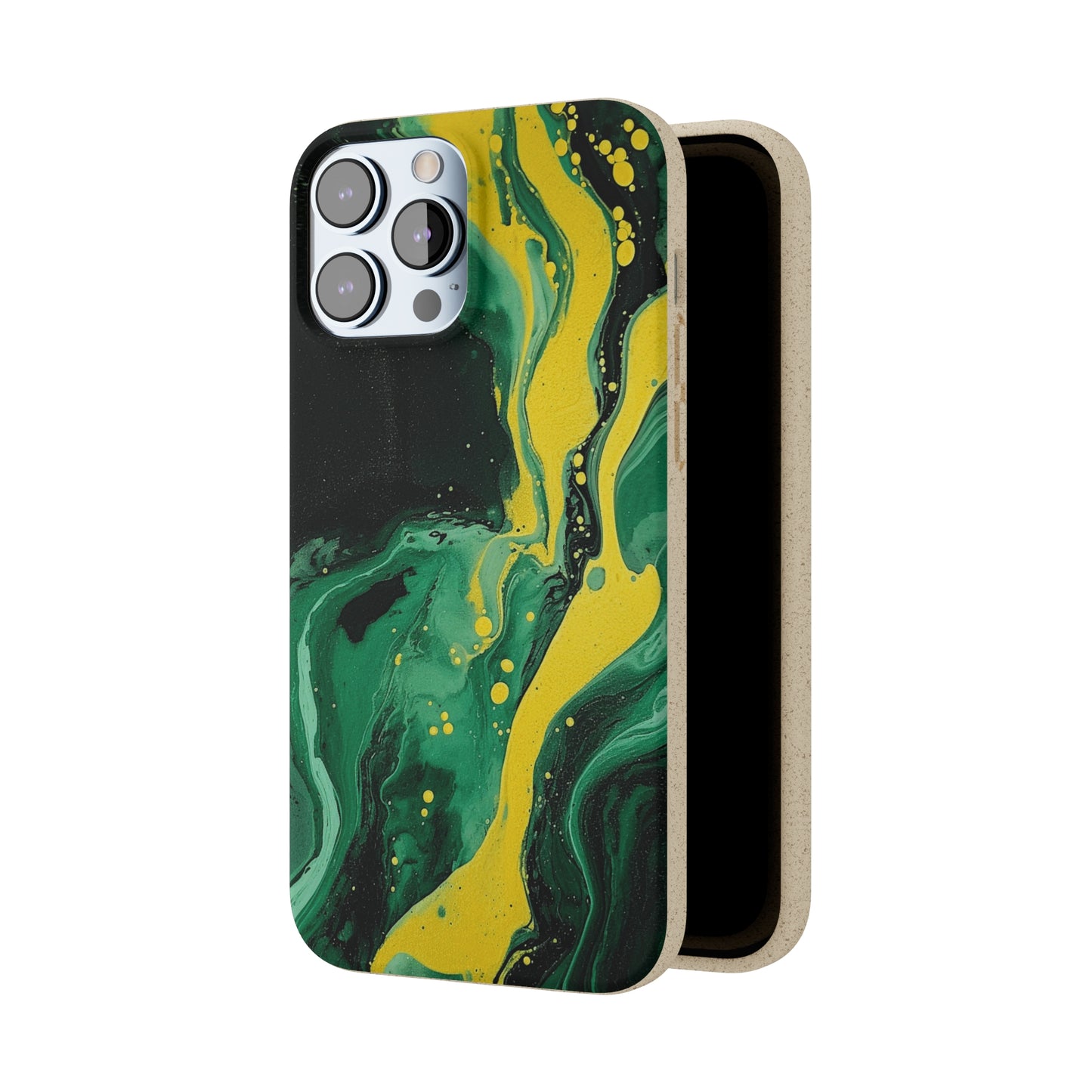 Swirling Shadows Design Biodegradable Case