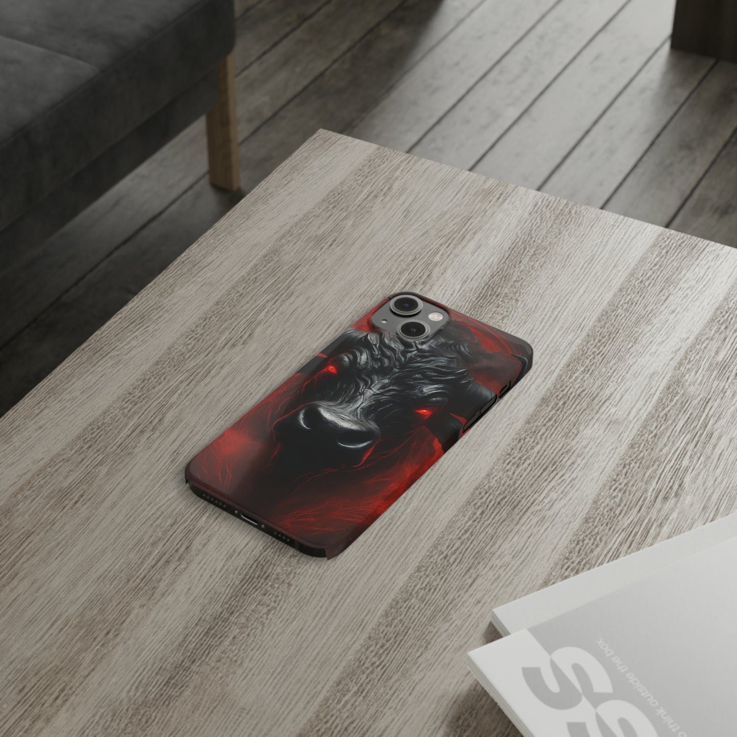 Red Eye Bull Slim Phone Case - Colorwink